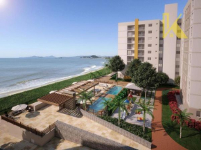 Resort BarraVilha Apartamento Frente Mar e Pé na Areia